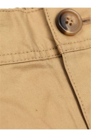 pantalone in cotone marrone BURBERRY KIDS | 8121240B9719